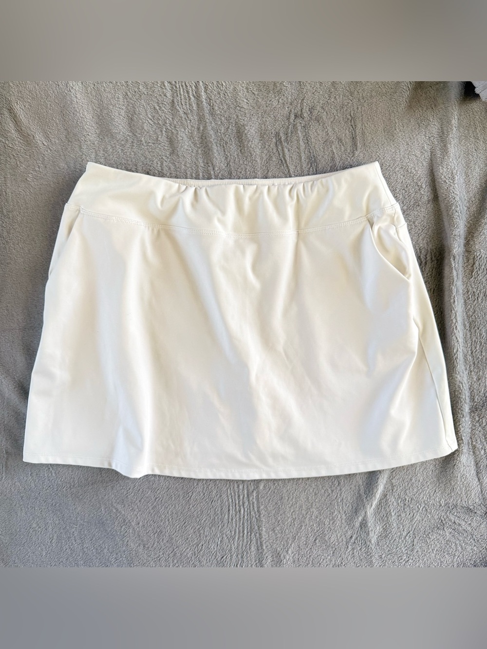 Tommy Bahama White Golf Tennis Pickleball Skort L Pull On Athletic Skirt Pocket